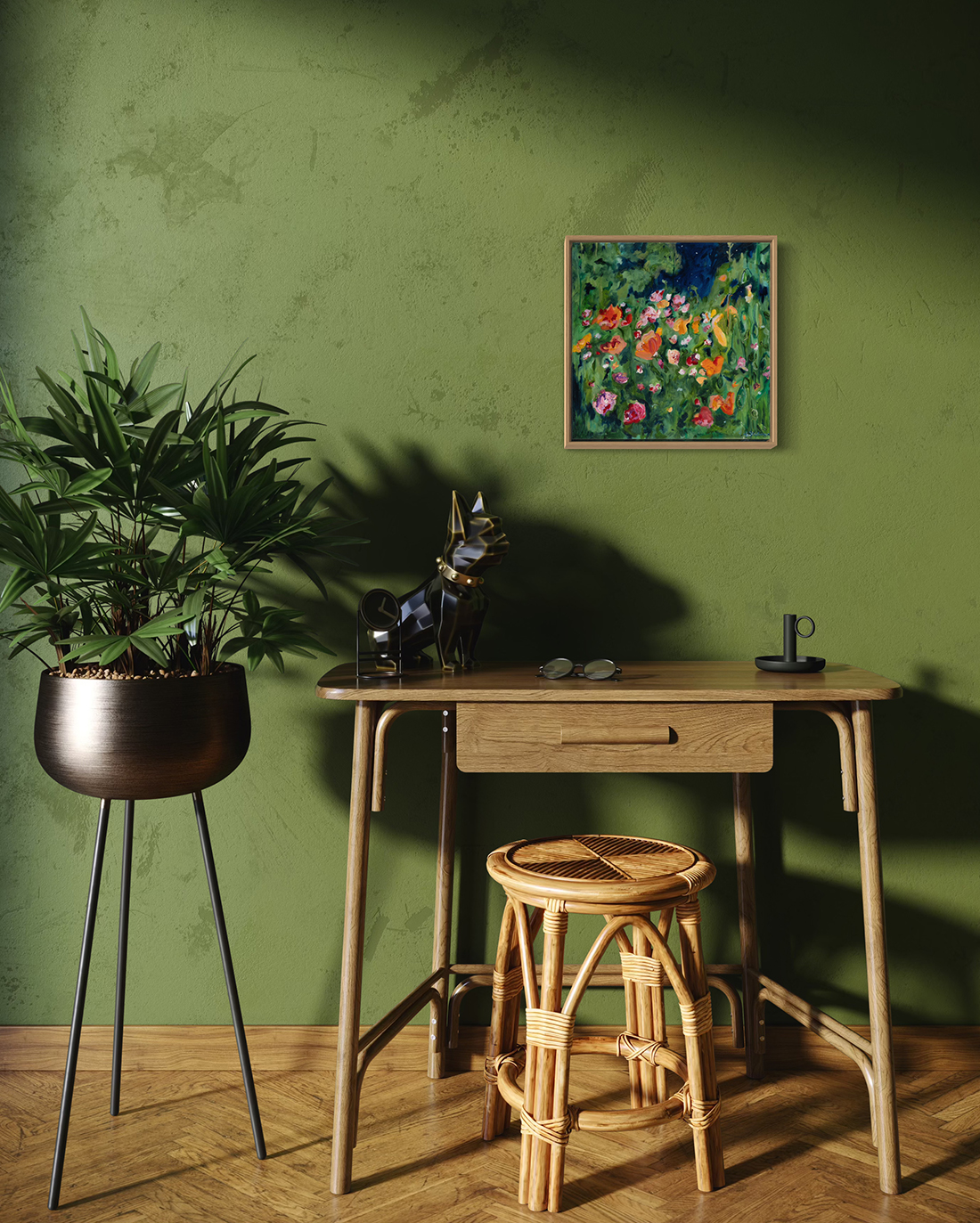 Midnight Blossoms in situ