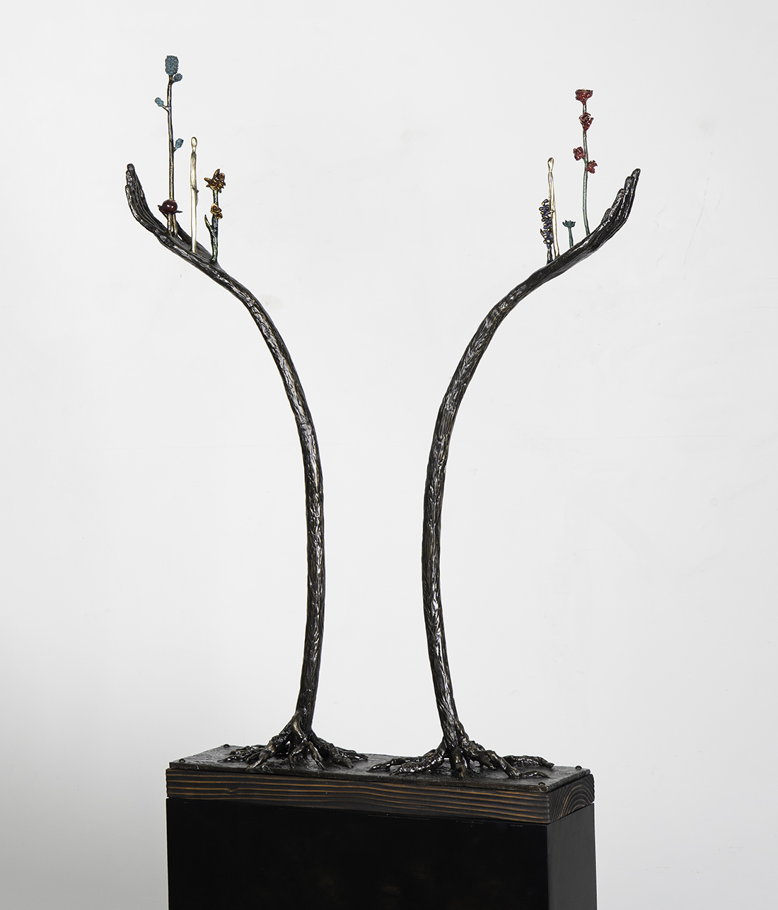 The Flowers Came Up Wild- detail